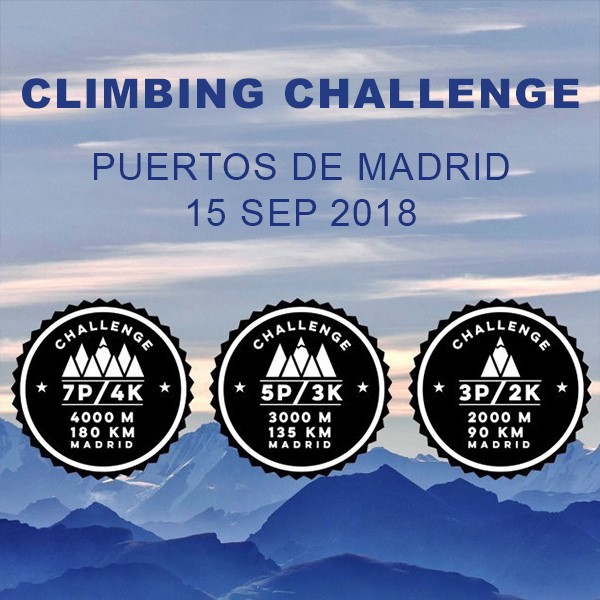 Reto Climbing Challenge: 15 de Septiembre en Madrid