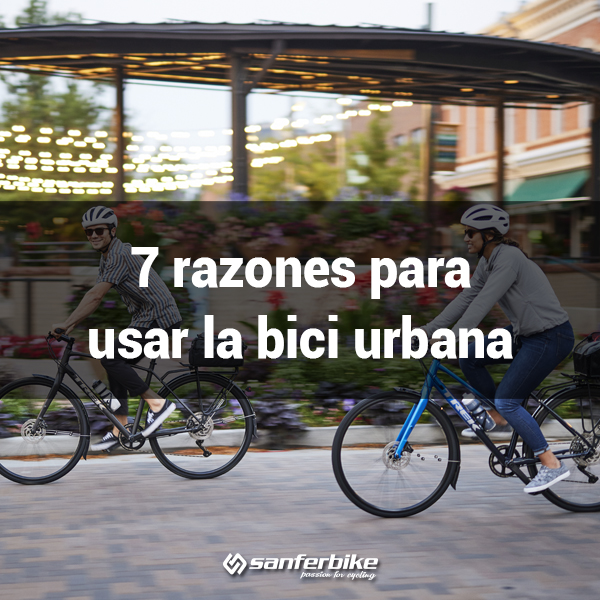 7 razones para pasarte a la bicicleta como medio de transporte urbano