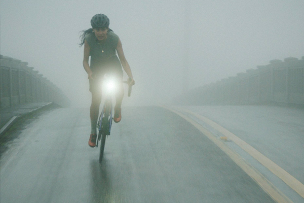 Pedalear con lluvia