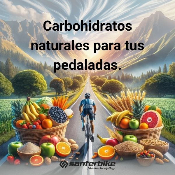 Carbohidratos naturales para tus pedaladas de fin de semana