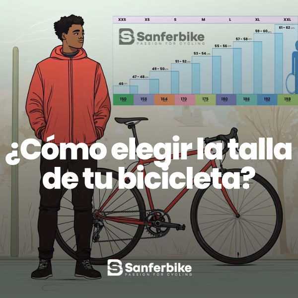 ¿Cómo elegir la talla de tu bicicleta?